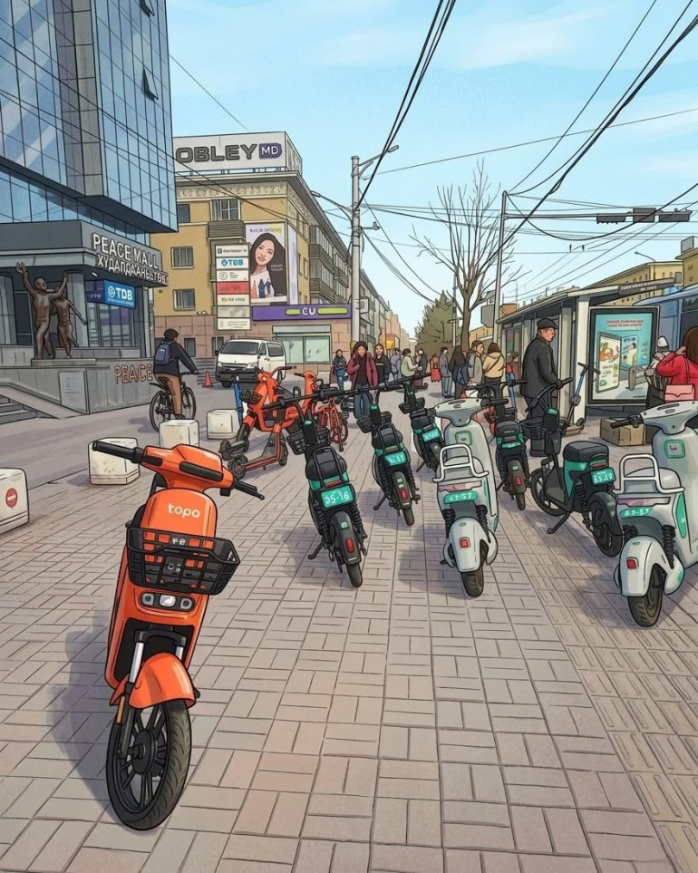 Өнөөдрөөс скүүтер, мопед явган хүний замаар зорчихгүй гэв