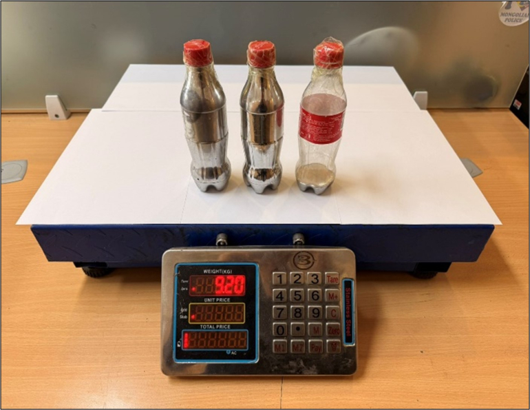 Нэр бүхий этгээдээс 9,2 килограмм “Мөнгөн ус”-ыг хураан авчээ